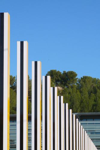 Diagonale de colonnes Buren à Istres