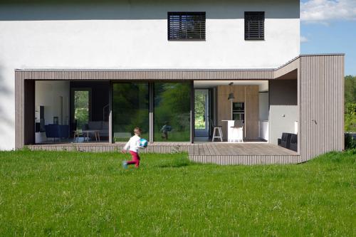 Villa contemporaine avec très grande ouverture