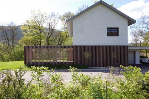 Villa contemporaine et lignes panoramiques