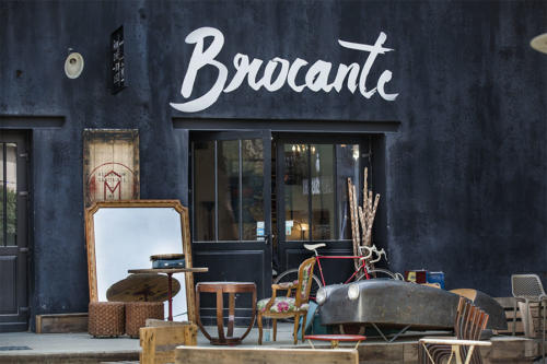 Brocante, Marché du lez à Montpellier