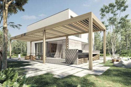 Pergola aluminium Dank