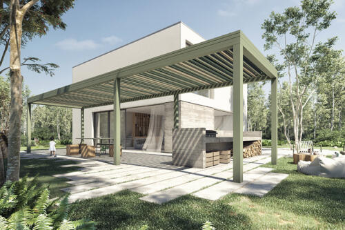 Pergola aluminium Profils Systèmes